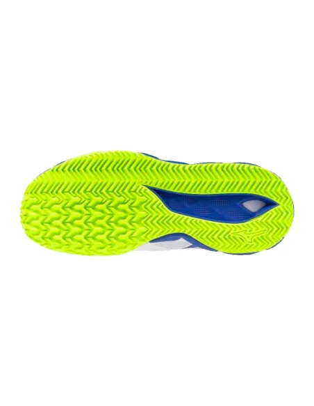 Mizuno Wave Enforce Tour 2 Clay White Blue Shoes | Men's padel shoes