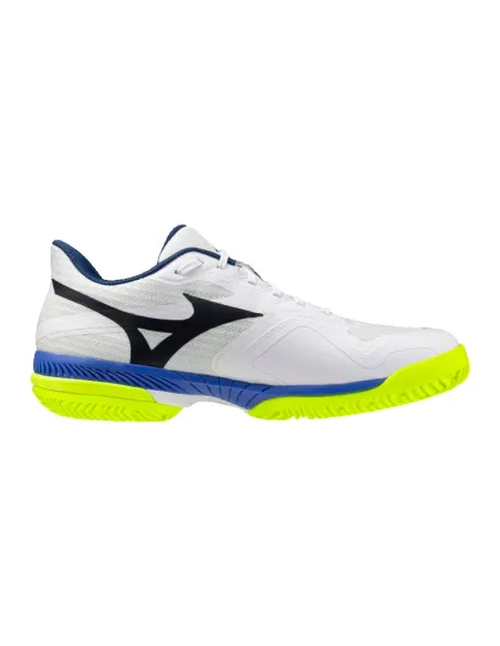 Scarpe Mizuno Wave Exceed Court Clay Bianco Blu | Scarpe da padel d...