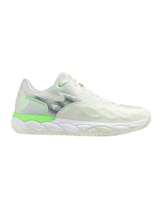 Mizuno Wave Enforce Court Padelschuhe Weiß Fluor Damen | Padelschuh...