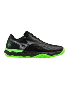 Mizuno Wave Enforce Court Padelschuhe Schwarz Grün | Padelschuhe fü...