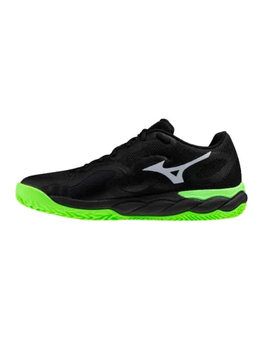 Zapatillas Mizuno Wave Enforce Court Padel Negro Verde