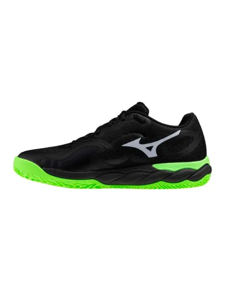 Zapatillas Mizuno Wave Enforce Court Padel Negro Verde