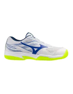 Zapatillas Mizuno Break Shot 5 Clay Blanco Azul