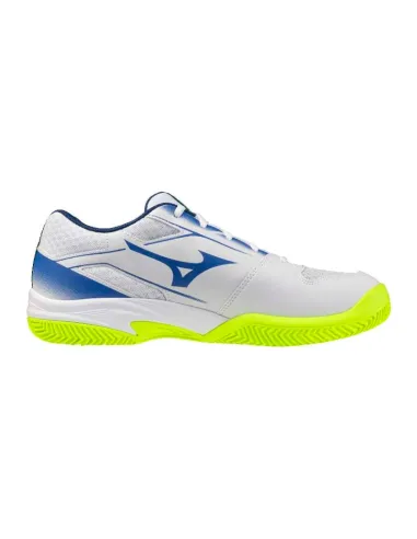 Mizuno Break Shot 5 Clay White Blue Schuhe | Padelschuhe für Herren