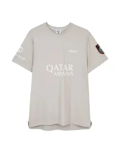 Nox Agustin Tapia Sponsors T-Shirt AT10 Light Grey 2026 | Men's pad...