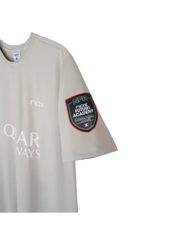 Maglietta sponsor Nox Agustin Tapia AT10 grigio chiaro 2026 | Abbig...