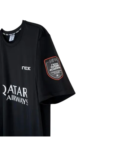 Nox Agustin Tapia sponsert AT10 Black 2026 T-Shirt | Padel-Bekleidu...