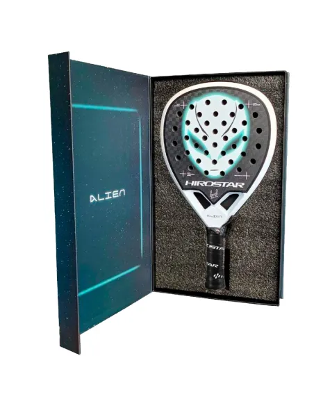 Pala de pádel Hirostar Tolito Aguirre Alien 2025 | Racchette da pad...