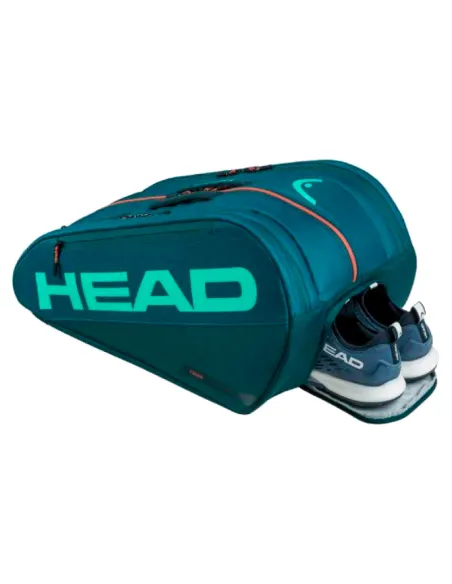 Head Tour Padel L Grün-Orange Padeltasche | Paddeltaschen und Rucks...