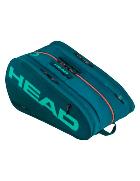 Head Tour Padel L Green Orange Padel Bag | Padel bags and backpacks