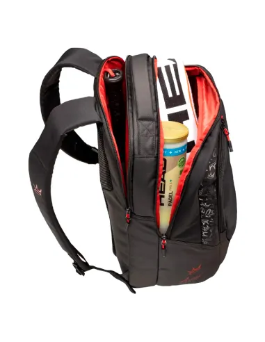 Head Arturo Coello Pro X 30L Backpack Black Gray | Padel bags and b...