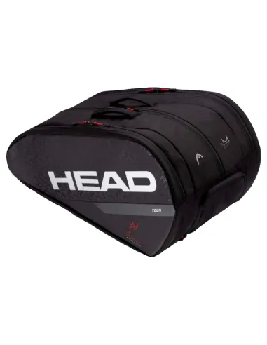 Head Arturo Coello Tour Black Padel Bag | Padel bags and backpacks ...