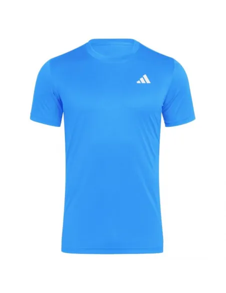 Camiseta Adidas Club Climacool Azul Ciano | Roupas de padel masculinas