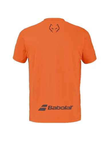 Camiseta Babolat Juan Lebron Crew Neck Naranja