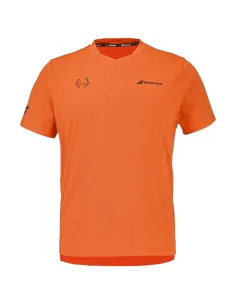 Babolat Juan Lebron Crew Neck Orange T-Shirt | paddle clothes paddl...