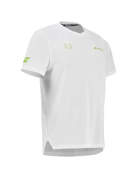 Babolat Juan Lebron Crew Neck White T-Shirt | paddle clothes paddle...