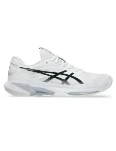 Scarpe da padel Asics Solution Speed FF 4 Clay, bianche e nere | Sc...