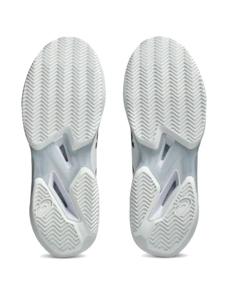 Asics Solution Speed FF 4 Clay Padel Shoes White Black | Padel Snea...