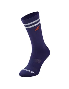 Chaussettes Babolat Team bleues (1 paire) | Chaussettes