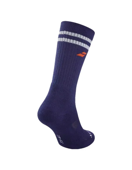 Chaussettes Babolat Team bleues (1 paire) | Chaussettes