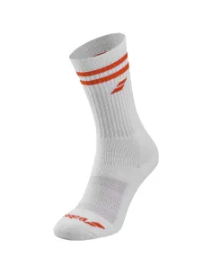 Babolat Team-Socken Weiß Rot 1 Paar | Socken