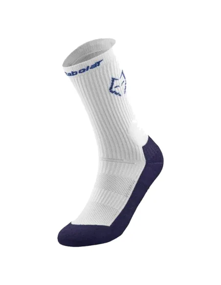 Calcetines Babolat Juan Lebron Mid Calf Blanco Azul 1 Par | Chausse...
