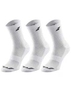 Calcetines Babolat Medio Blanco 3 Pares | Socken