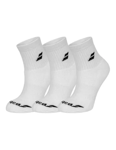 Babolat Viertelsocken Weiß 3 Paar | Socken