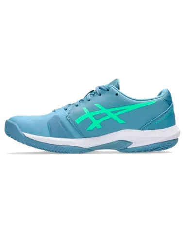 Asics Solution Swift FF 2 Padel Blue and Green Padel Shoes | Sapato...