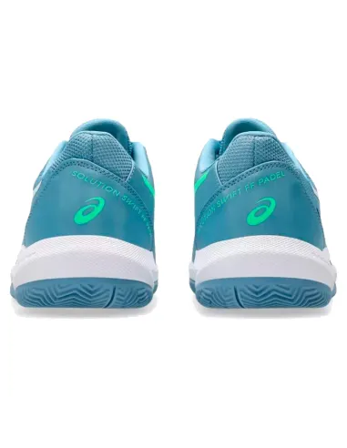 Zapatillas de Pádel de Pádel Asics Solution Swift FF 2 Padel Azul Verde