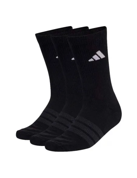 Calcetines Adidas Essentials Crew Negro 3 Pares
