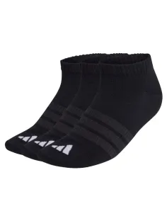 Calcetines Adidas Essentials Ank Negro 3 Pares | Chaussettes