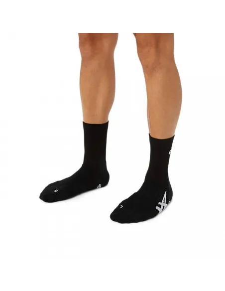 Chaussettes Asics Crew Court noires (1 paire) | Chaussettes