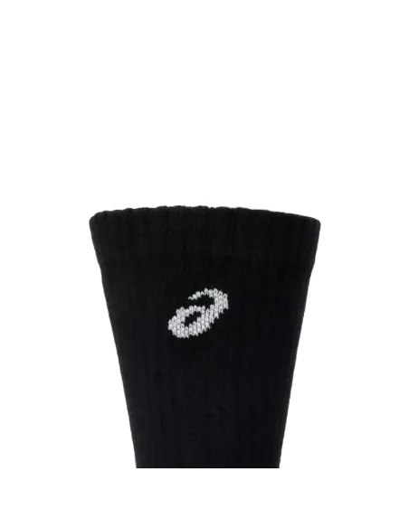 Calze Asics Crew Performance nere, 3 paia | Calzini