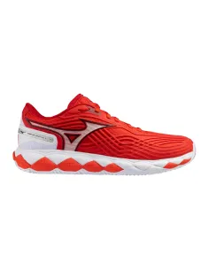 Mizuno Wave Enforce Tour 2 Clay Red White Schuhe | Padel-Schuhe