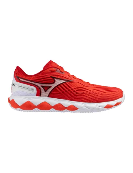 Tênis Mizuno Wave Enforce Tour 2 Clay Vermelho e Branco | Padel Tênis
