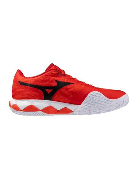 Mizuno Wave Enforce Tour 2 Clay Red White Shoes | Padel Sneakers Pa...