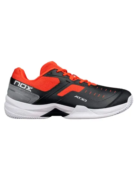 Zapatillas de Padel Nox AT10 Pro Negro Rojo | Men's padel shoes