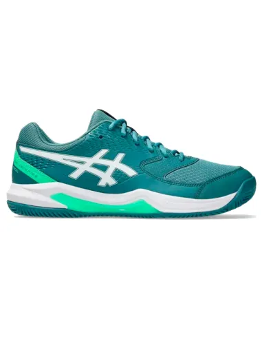 Chaussures de padel Asics Gel Dedicate 8 Vert pin Blanc | Chaussure...