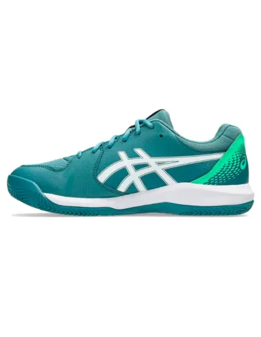 Zapatillas Asics Gel Dedicate 8 Padel Verde Pino Blanco | Chaussure...