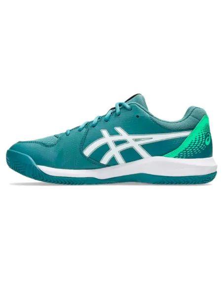 Chaussures de padel Asics Gel Dedicate 8 Vert pin Blanc | Chaussure...