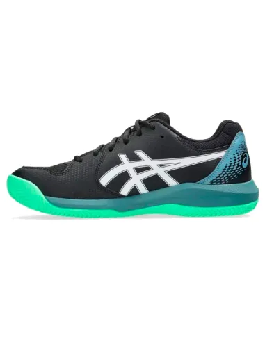 Chaussures de padel Asics Gel Dedicate 8 Noir Vert | Chaussures de ...