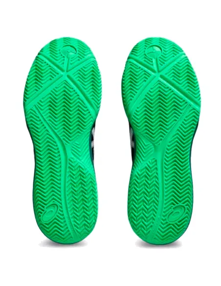 Asics Gel Dedicate 8 Padel Shoes Black Green | Padel Sneakers
