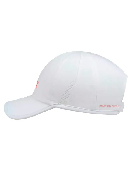 Casquette Nox blanche et rouge | Casquettes et visières