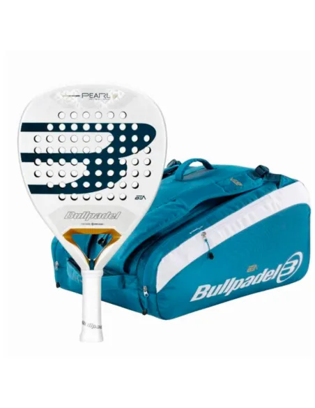 Padel Pack Bullpadel Bea Gonzalez Pearl 2026 com Paletero | Pacotes...