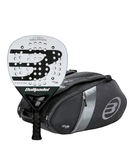 Pack de padel Bullpadel Chingotto Neuron 2025 avec paletero | Packs...