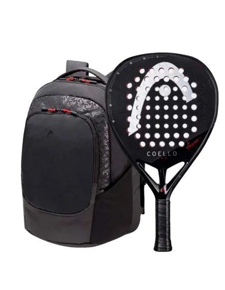 Padel Pack Head Coello Pro 2025 com Mochila | Pacotes Padel