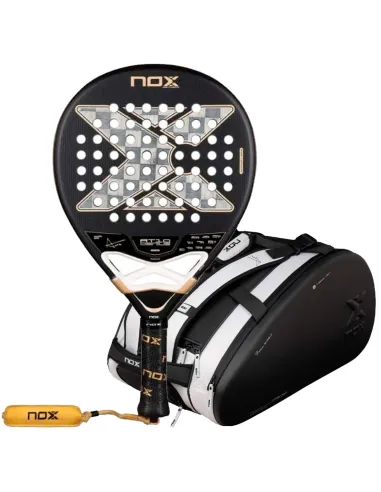 Nox AT10 Genius Alum 18K Padel-Set + Nox AT10 Luxus-Padeltasche | P...