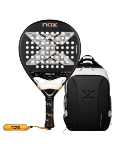 Padel Pack Nox AT10 Genius Alum 18K + Zaino di lusso Nox AT10 | Pac...