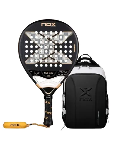Padel Pack Nox AT10 Genius Alum 18K + Nox AT10 Luxury Backpack | Pa...